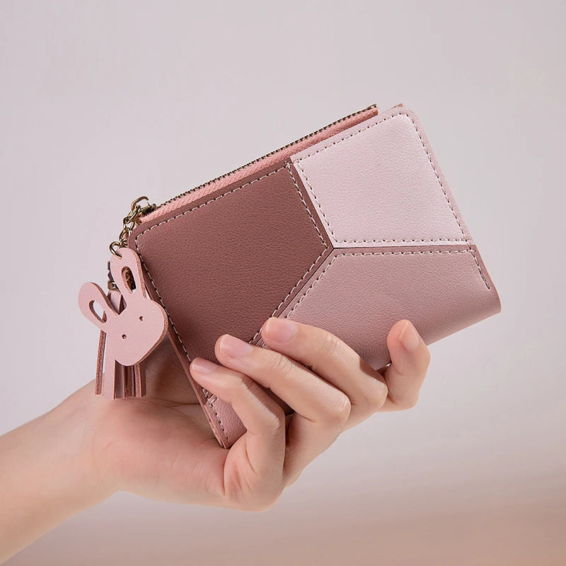 Elegant PU Leather Wallet - Versatile & Portable