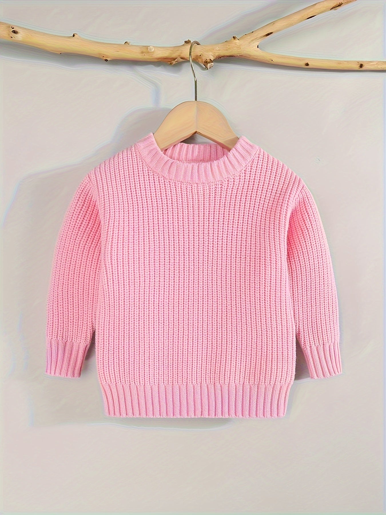 Cozy Knit Sweater Pullover - Winter Warmth for Your Baby