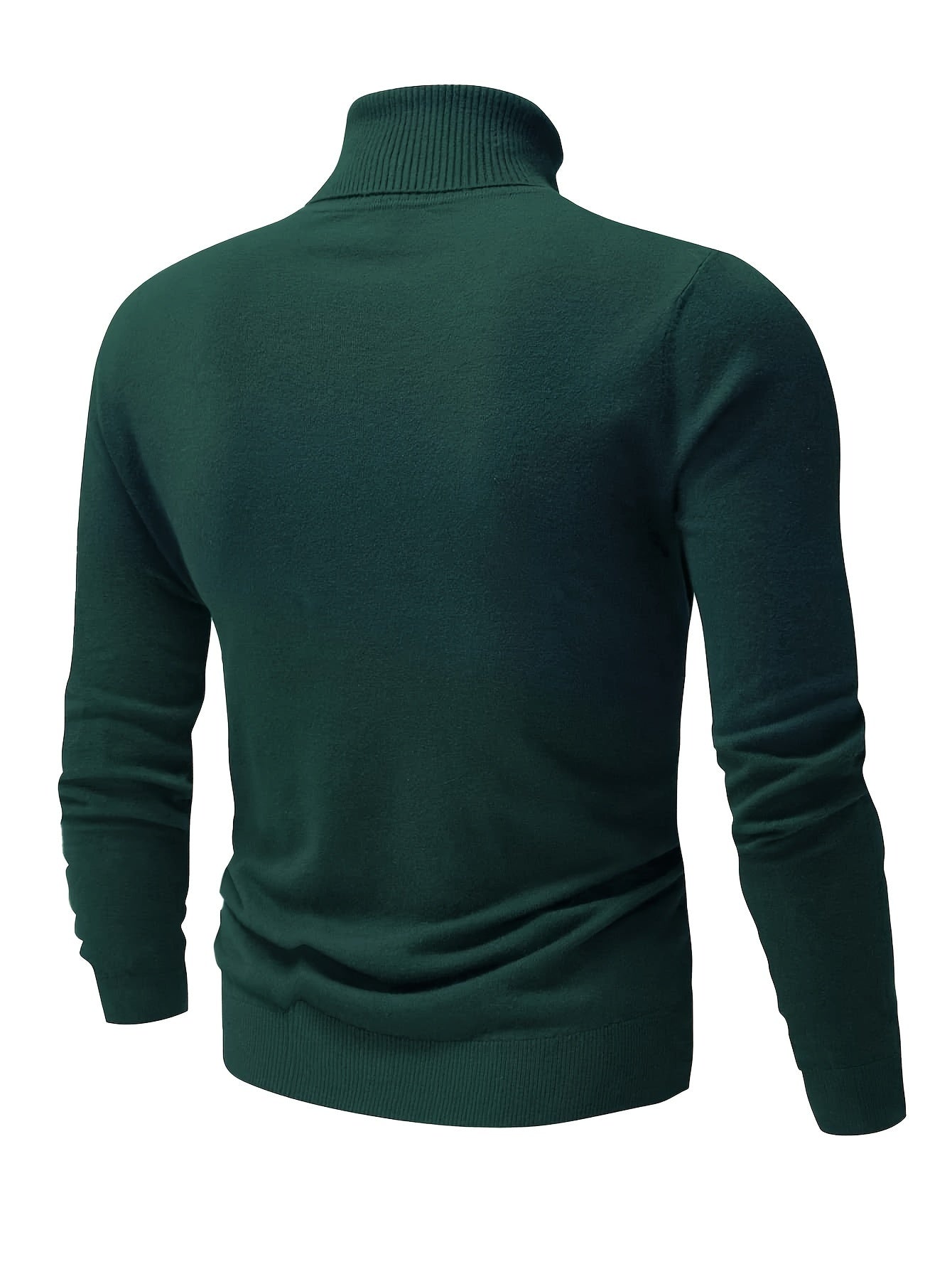 Men's Classic Turtleneck Sweater - Chic Autumn/Winter Top