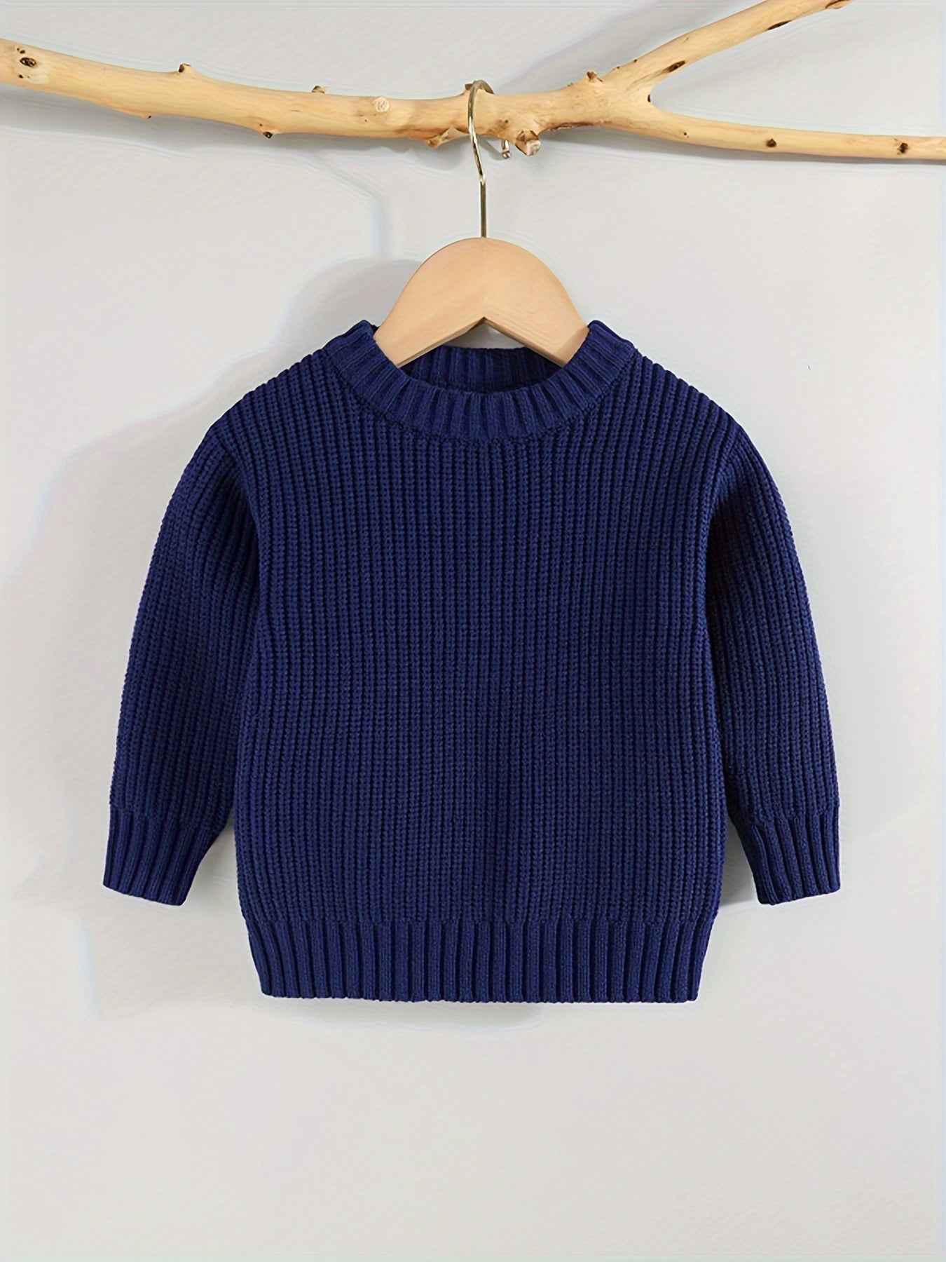 Cozy Knit Sweater Pullover - Winter Warmth for Your Baby