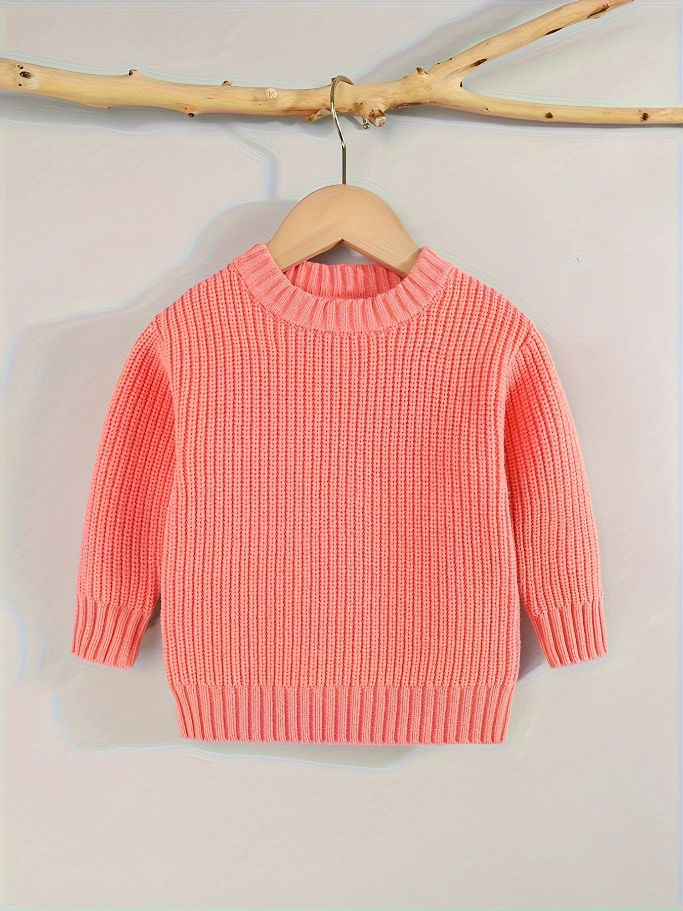 Cozy Knit Sweater Pullover - Winter Warmth for Your Baby