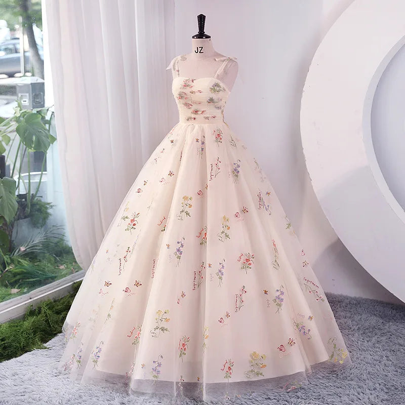 Floral Elegance Gown