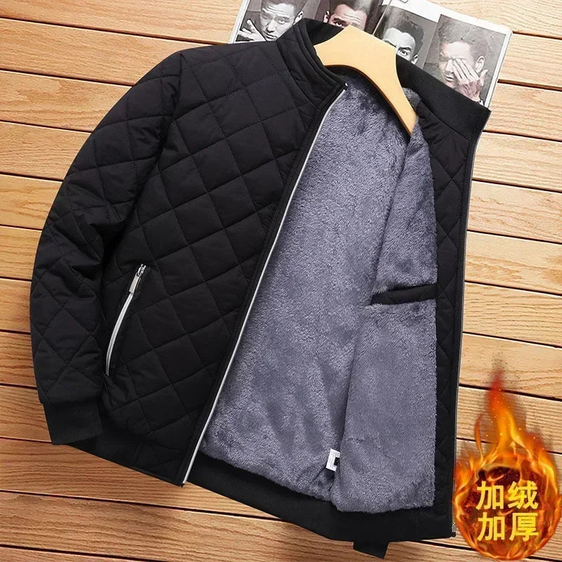 Men's Essential Winter Bomber - Fleece Lined & Slim Fit