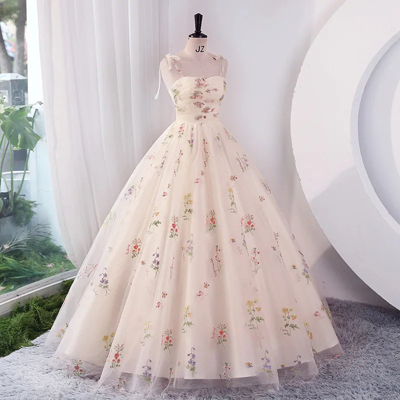 Floral Elegance Gown