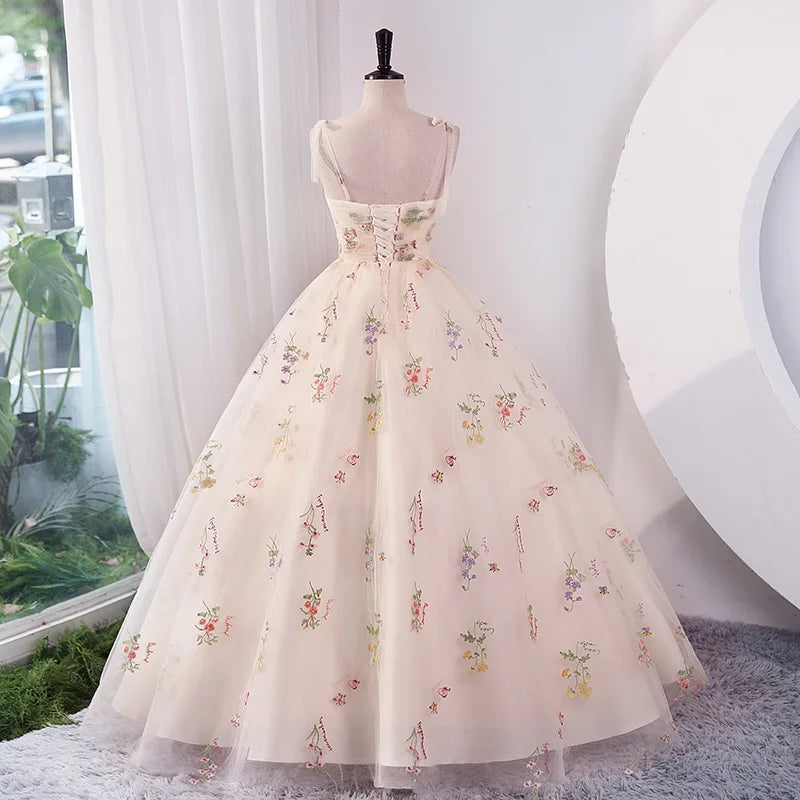 Floral Elegance Gown