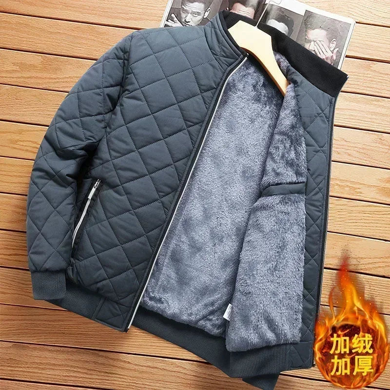 Men's Essential Winter Bomber - Fleece Lined & Slim Fit