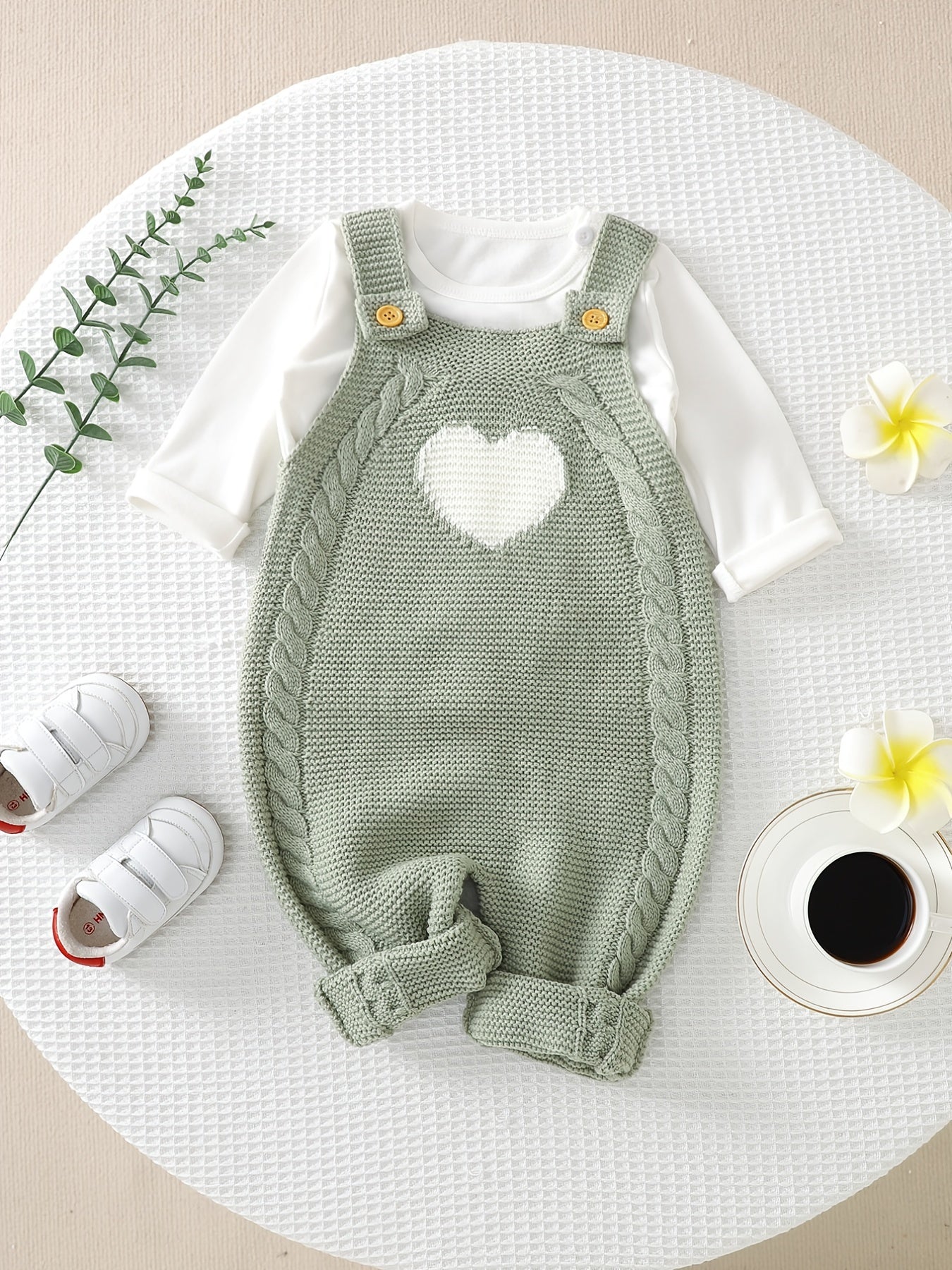 Baby Love Knitted Bodysuit - Indoor & Outdoor Wear